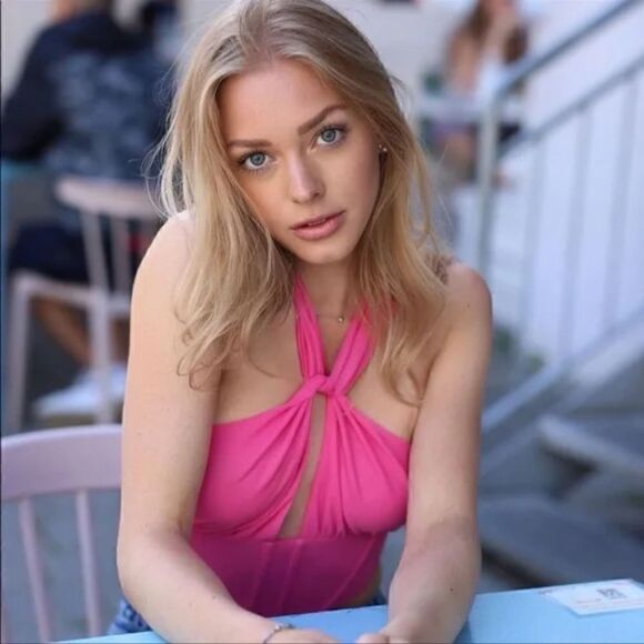 ZARA RUSHED CORSET BUSTIER TOP PINK SHEER MESH TULLE - Picture 5 of 16